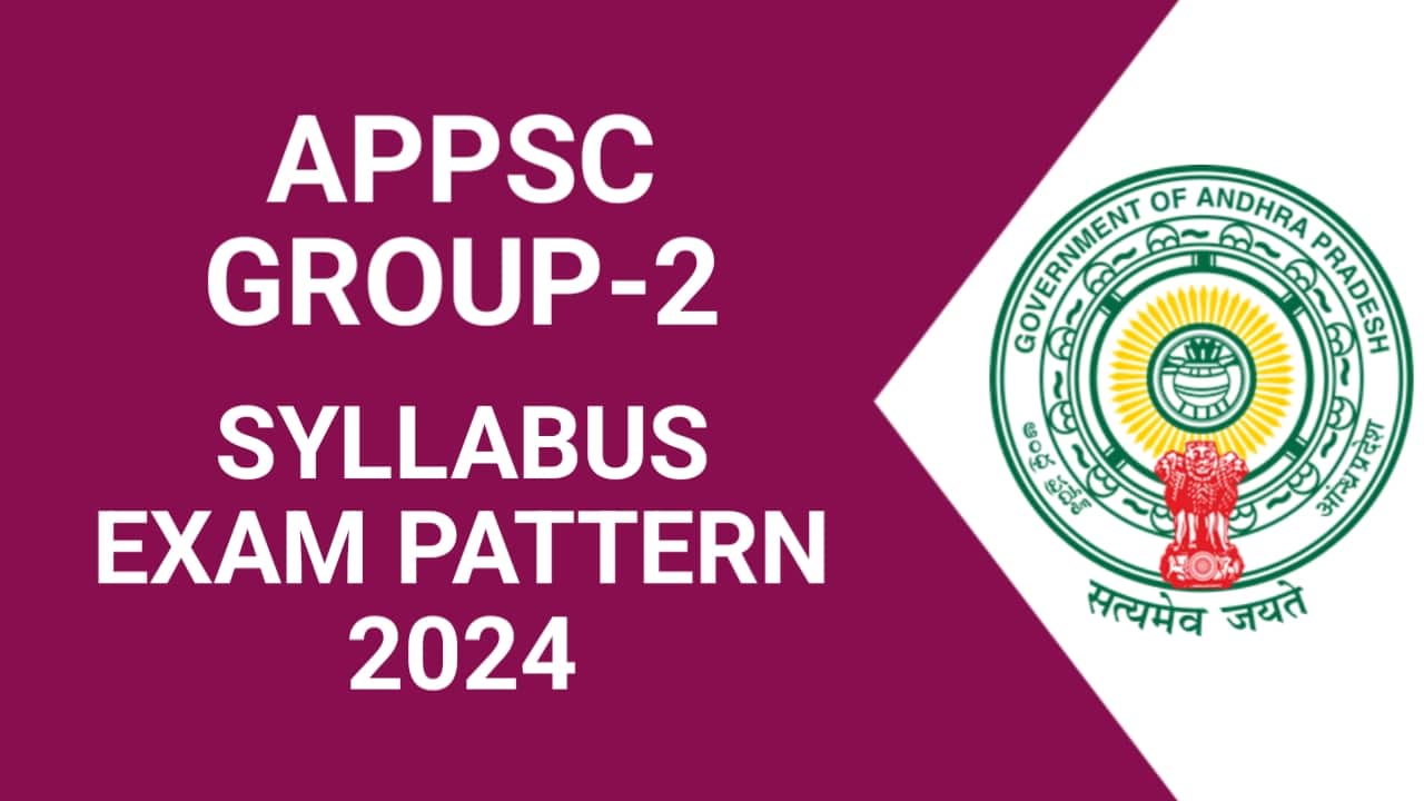 APPSC Group 2 Syllabus 2024