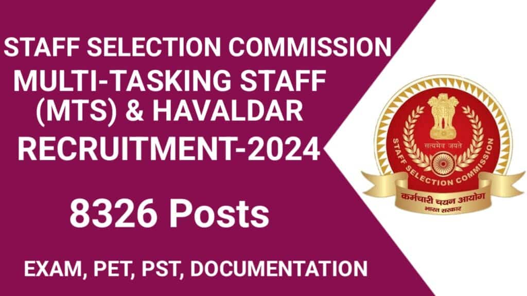 SSC MTS and Havaldar Recruitment 2024